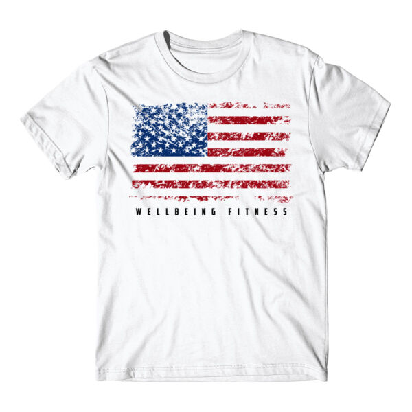 DISTRESSED FLAG - T-SHIRT - $YWPL8Z$ Thumbnail